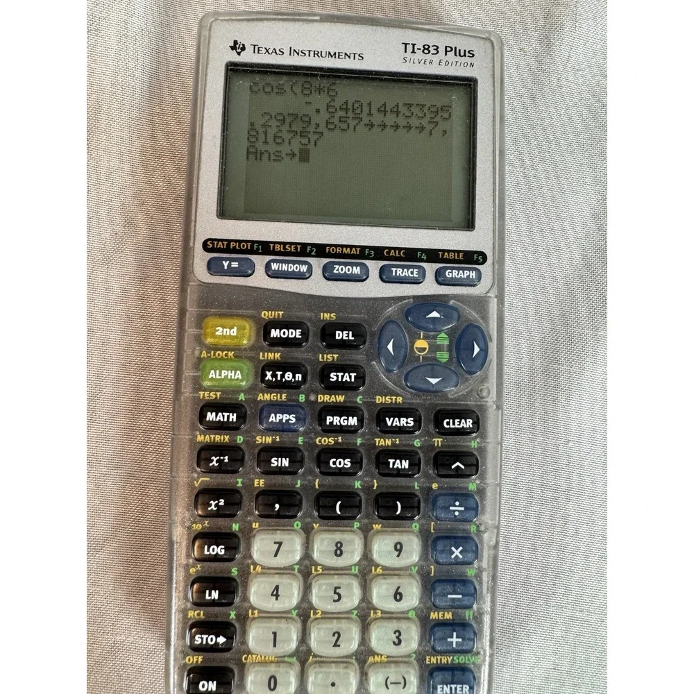 Texas‎ Instruments TI-83 Plus Silver Edition Graphing Calculator